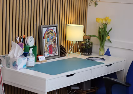Private, comfortable therapy room available to hire at St Matthew's Wellness Centre in Prudhoe